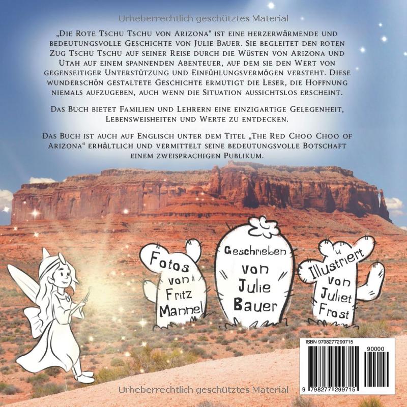 Die Rote Tschu Tschu von Arizona: Malbuch