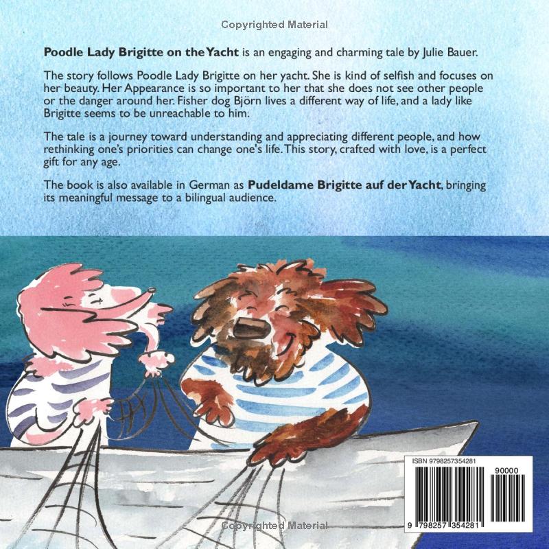 Poodle Lady Brigitte on the Yacht: A Heartwarming Tale of High-Seas Vanity, a Brave Rescue, and the True Meaning of Friendship
