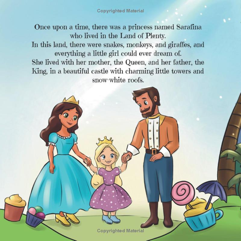 Princess Sarafina in the Land of Plenty: A Princess’ journey towards understanding the true value of appreciation
