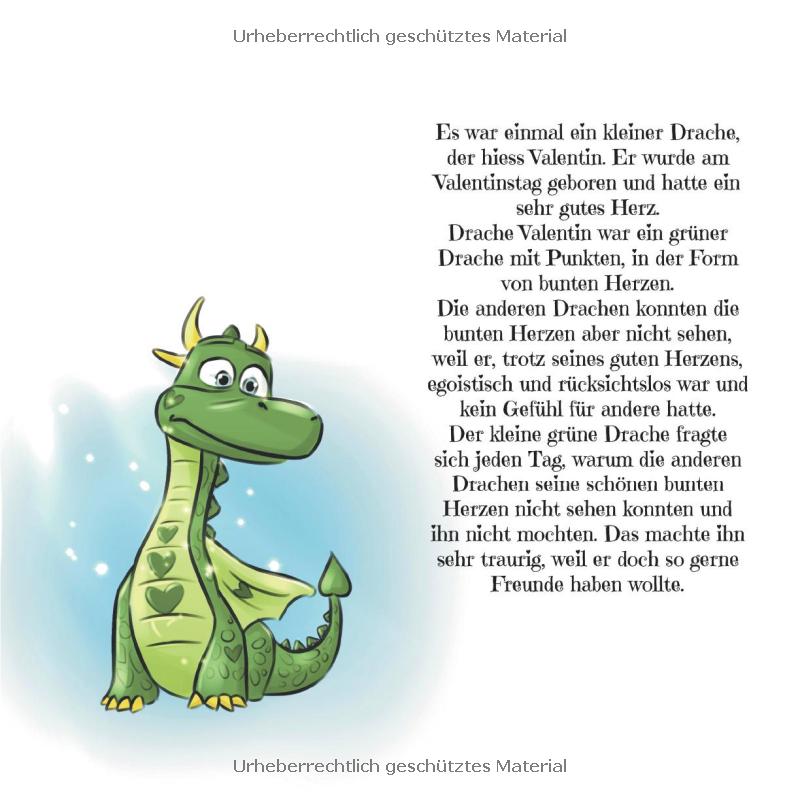 Drache Valentin sucht nach Liebe