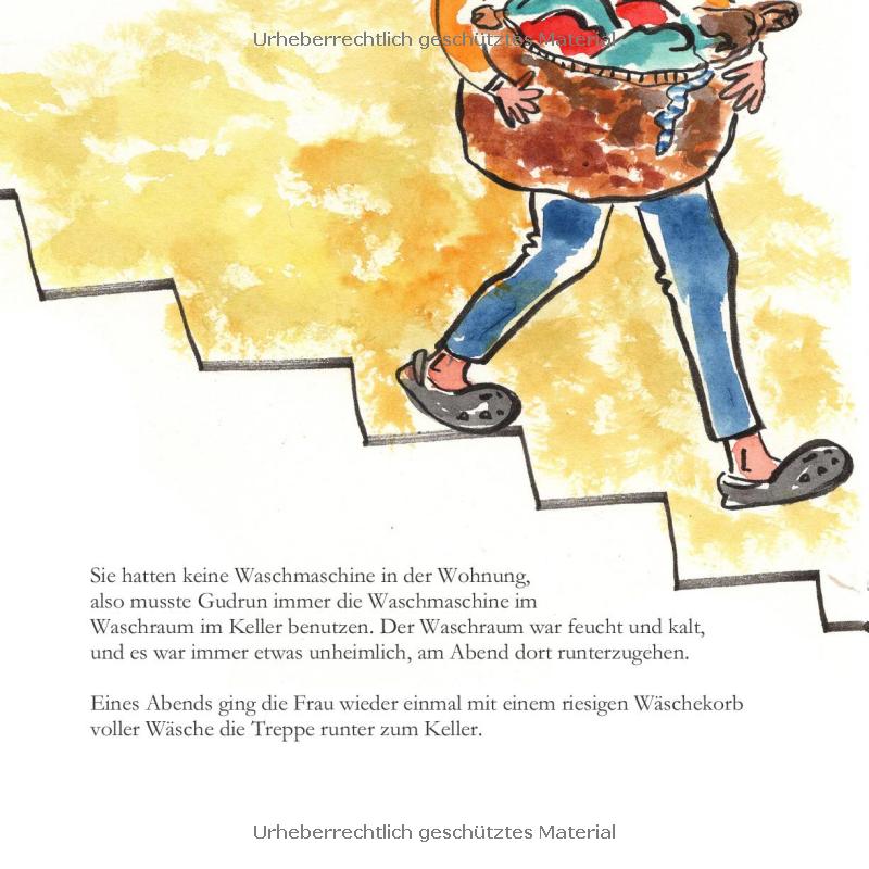 Spinne Karla im Waschraum