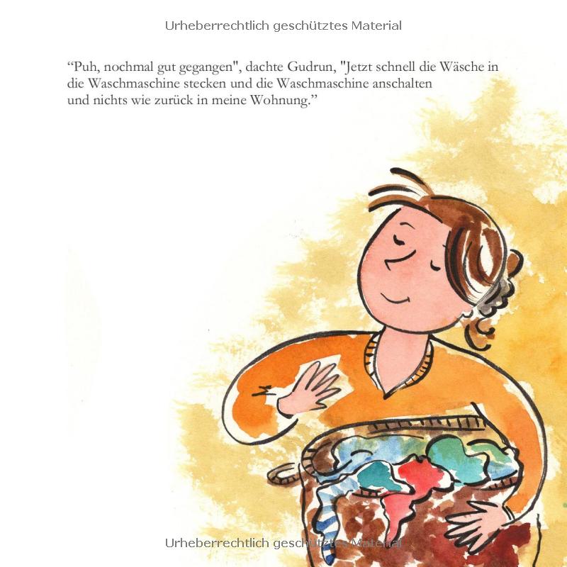 Spinne Karla im Waschraum