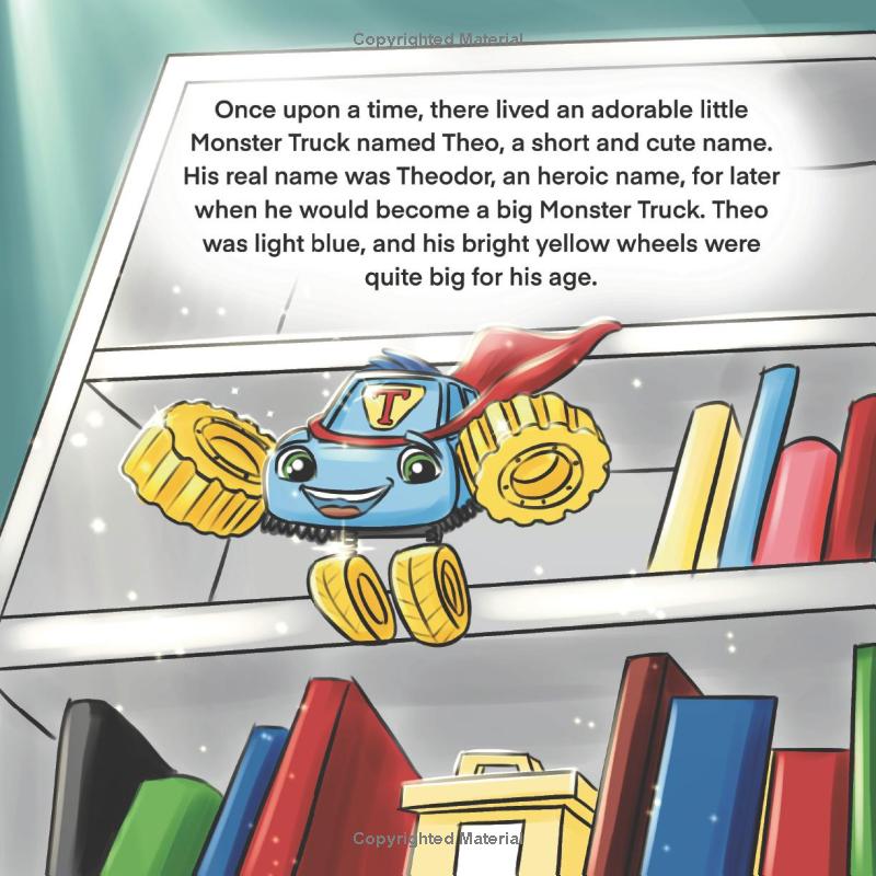 Tom and the Little Monster Truck Theo: A Bedtime Adventure