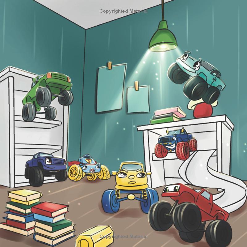 Tom and the Little Monster Truck Theo: A Bedtime Adventure
