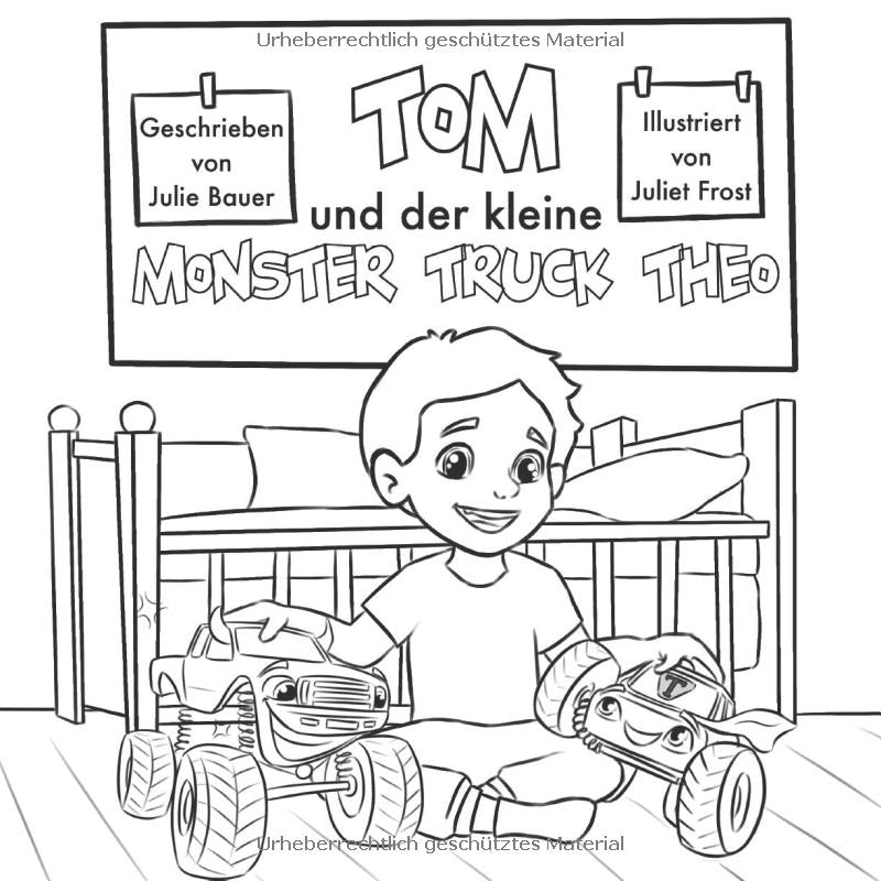 Tom und der kleine Monster Truck Theo: Ein Gute-Nacht-Abenteuer