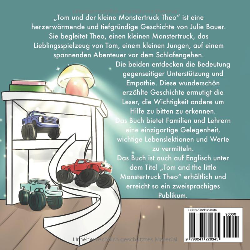 Tom und der kleine Monster Truck Theo: Ein Gute-Nacht-Abenteuer