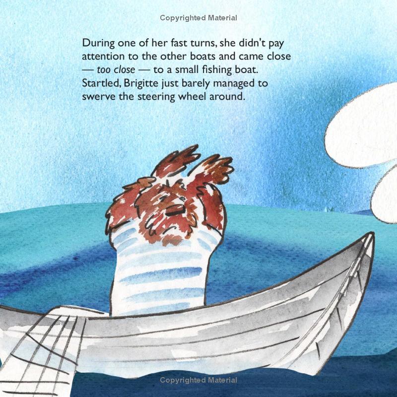 Poodle Lady Brigitte on the Yacht: A Heartwarming Tale of High-Seas Vanity, a Brave Rescue, and the True Meaning of Friendship