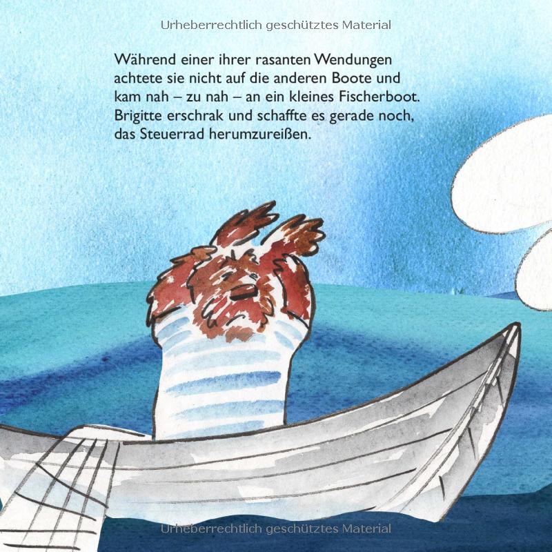 Pudeldame Brigitte auf der Yacht: Eine herzliche Geschichte über Eitelkeit auf hoher See, eine tapfere Rettung und die wahre Bedeutung von Freundschaft