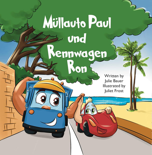 Müllauto Paul und Rennwagen Ron