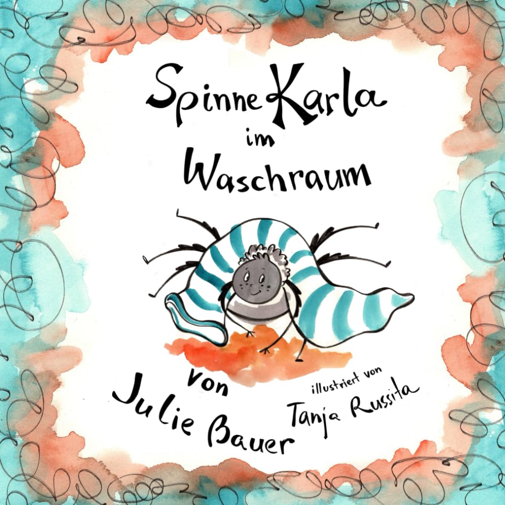 Spinne Karla im Waschraum